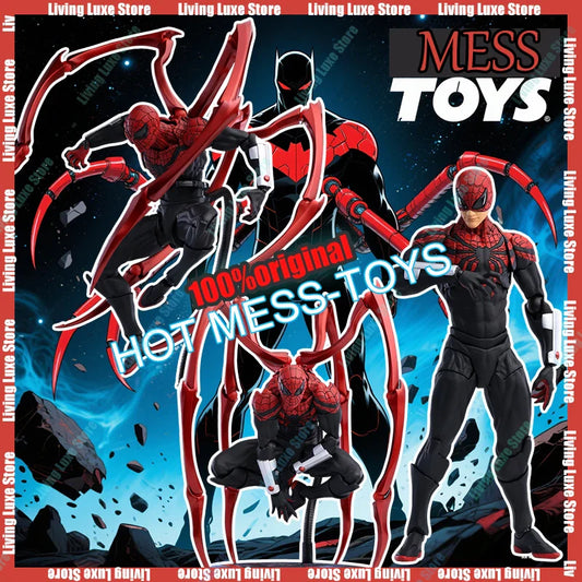 In Stock MessToys Superior Spiderman Figure Mess Toys Superior Spider Man Action Figure CT Toys Figurine Statue Model Gifts Toys