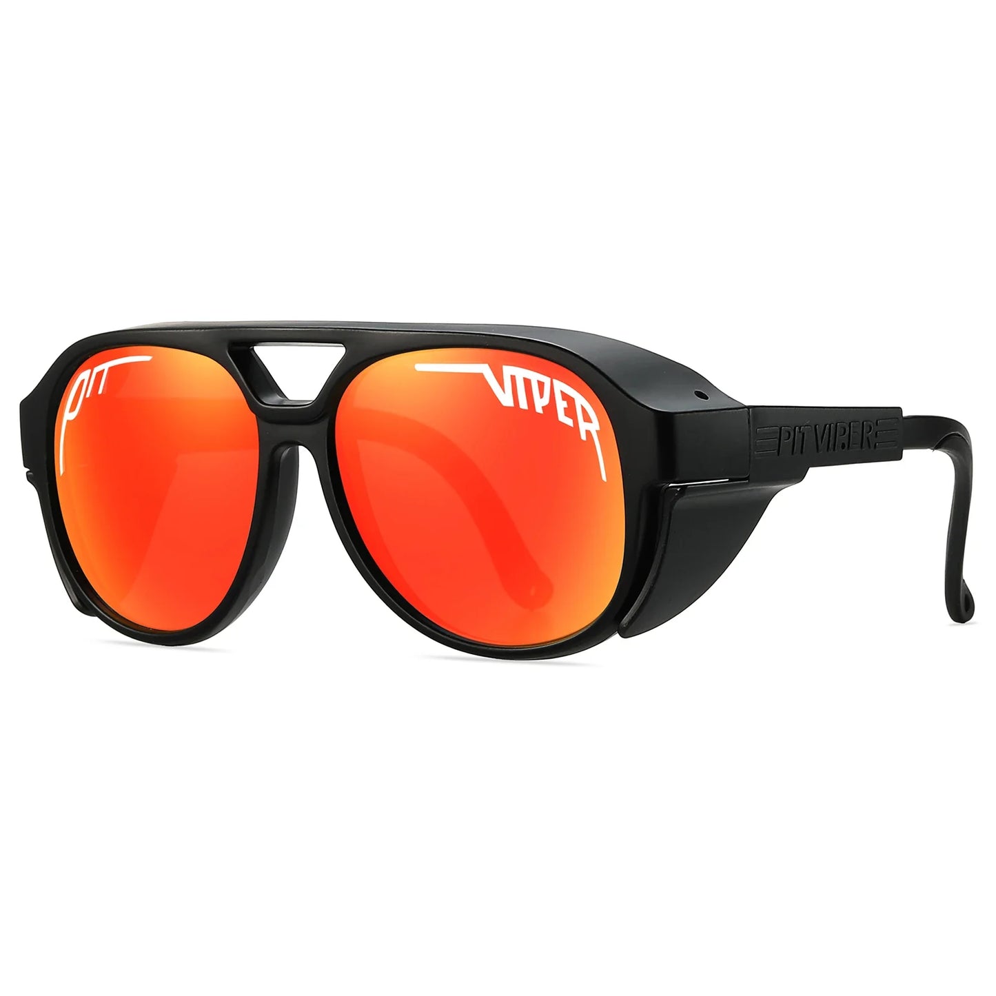 Adult Retro PIT VIPER Sunglasses Men Women Vintage Eyewear Steam Punk Sun Glasses UV400 Eyeglasses Steampunk Goggles With Box