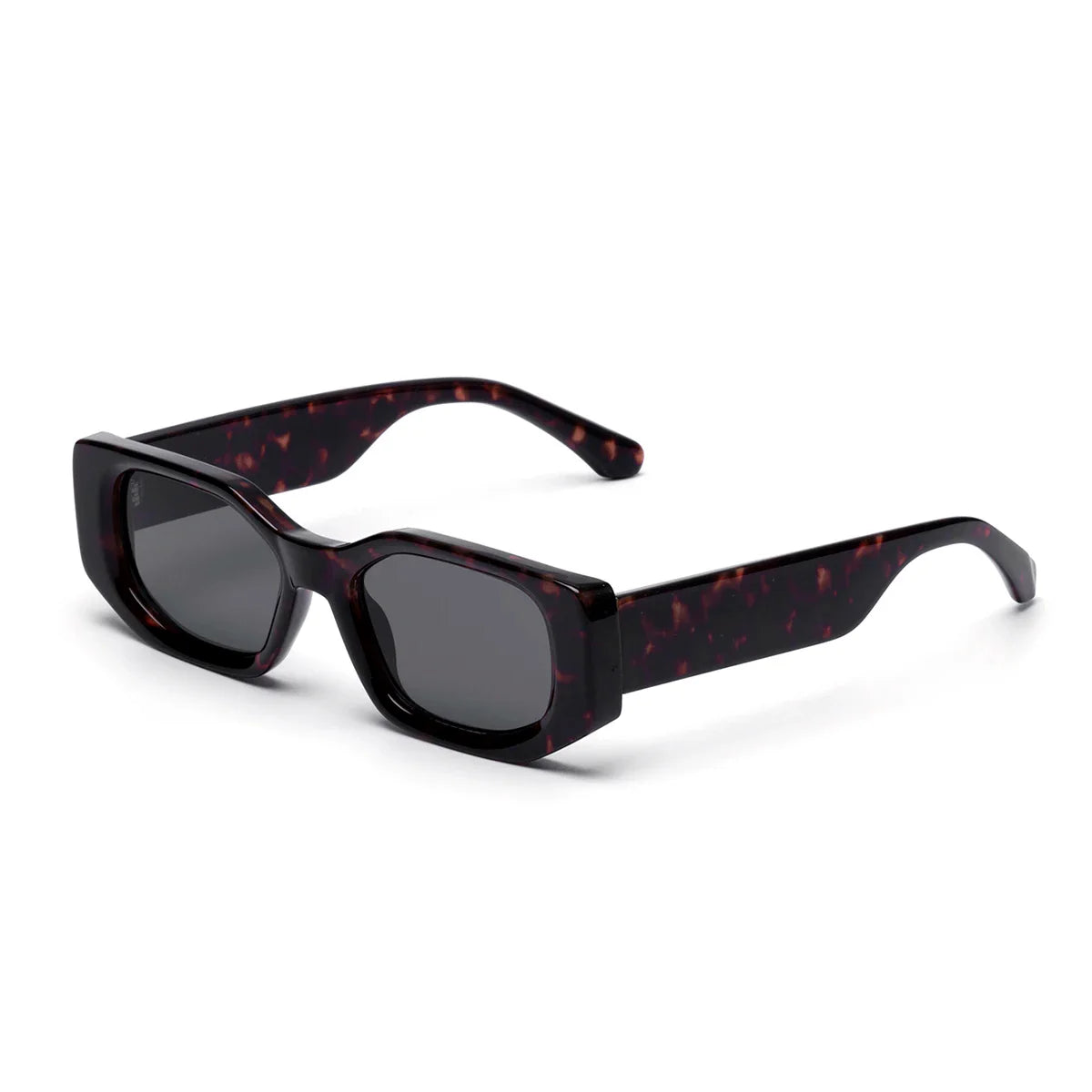 Ruiao 2025 new black classic retro designer branded concave irregular thick frame men women fashion sunglasses