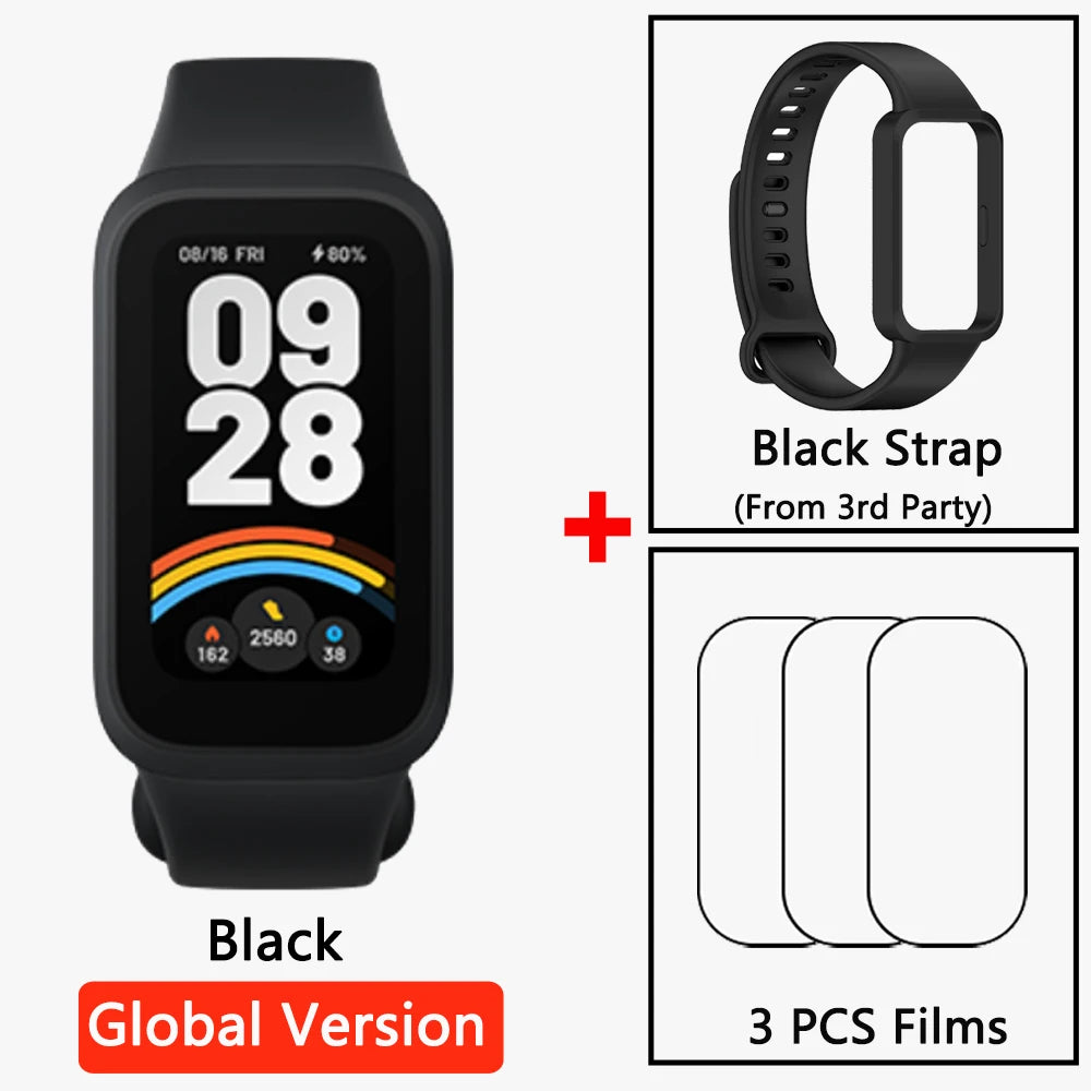 Global Version Xiaomi Smart Band 9 Active 1.47'' TFT display Xiaomi Band 9 Active Mi Band 9 Active Up to 18-day battery life