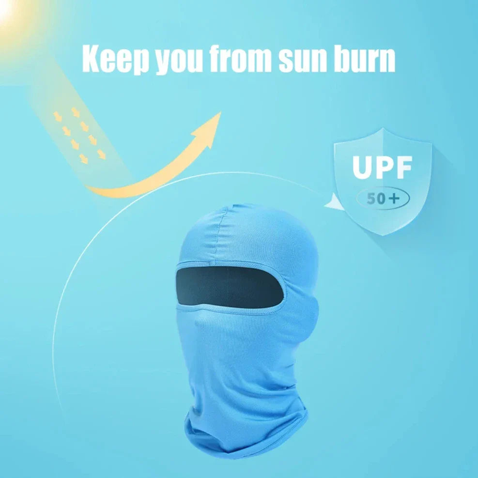 Balaclava Full Face Mask Hiking Cycling Camping Hunting Airsoft Cap Bike Head Cover Summer Men Women Ski Mask Hiking Scarves