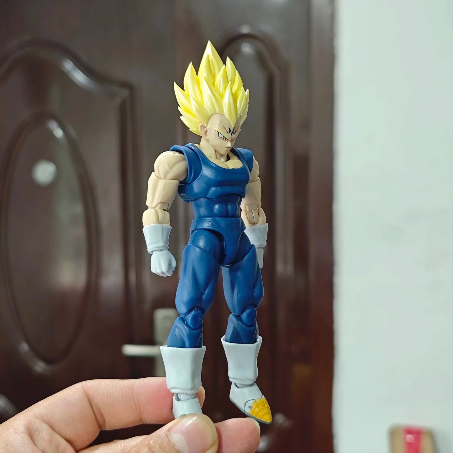 Black Hole Toys & TK Dragon Ball SHF Super Saiyan SSJ Majin Vegeta Battle Damage Full Power Anime Action Figures Models toys