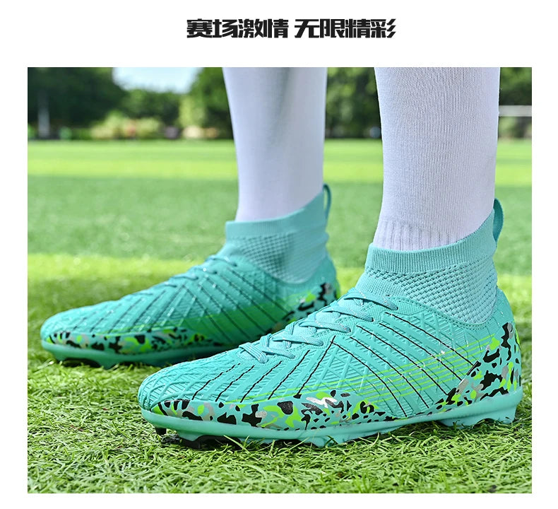 Outdoor Soccer Shoes Men Professional Training Football Boots