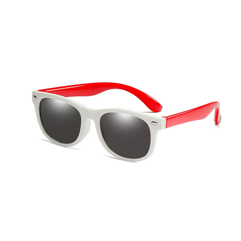 RUISIMO Kids Polarized Sunglasses TR90 Boys Girls Sun Glasses Silicone Safety Glasses Gift for Children Baby UV400 Eyewear