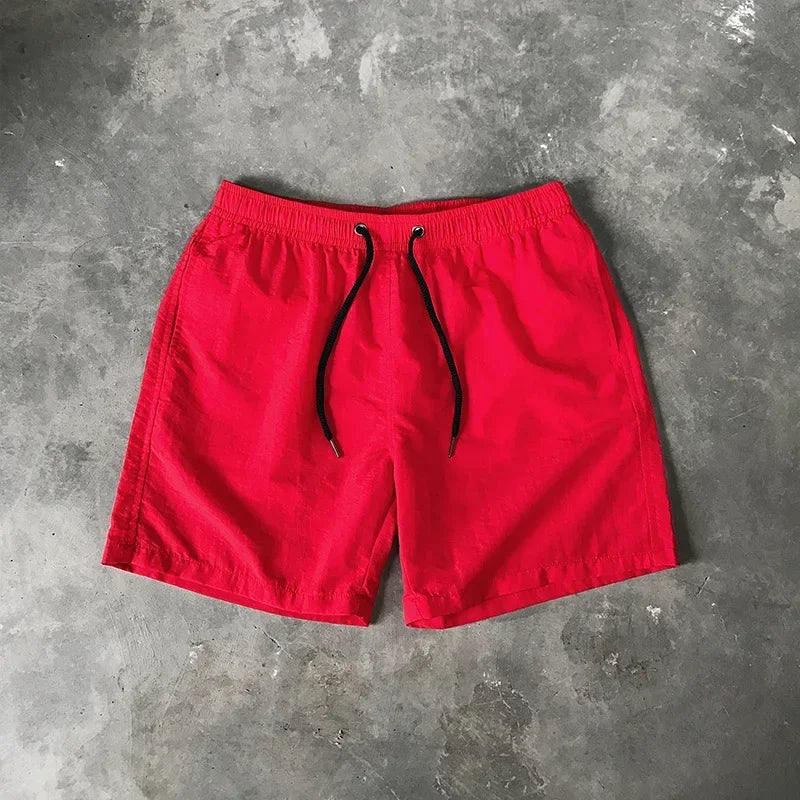 2026 Summer Men's Swimwear Swim Shorts Trunks Beach Board Shorts Swimming Pants Mens Running Sports Surffing Shorts Male M-5XL