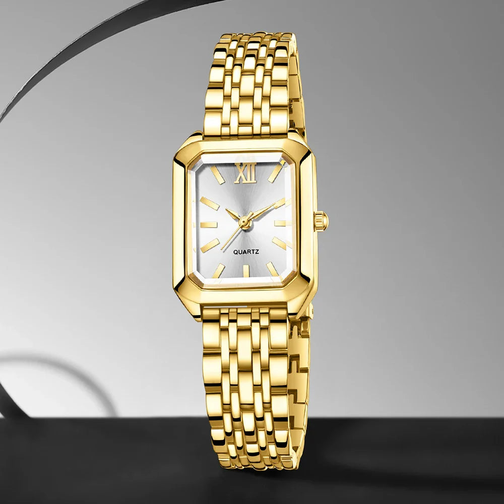 1PCS Fashion Women's Watch Luxury Trendy Versatile Quartz Watch Suitable for Daily Clothing Matching or As a Gift