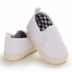 Classic Fashion Boy's And Girls' Flat Walking Shoes Canvas Non-slip Shoes