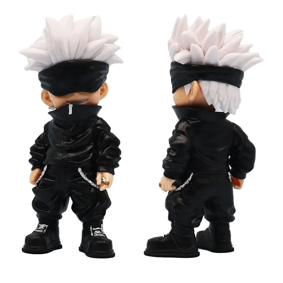 Jujutsu Kaisen Figure Itadori Yuji Gojo Satori Fushiguro Megumi Kugisaki Kawaii Toy Car Decoration PVC Model Gift