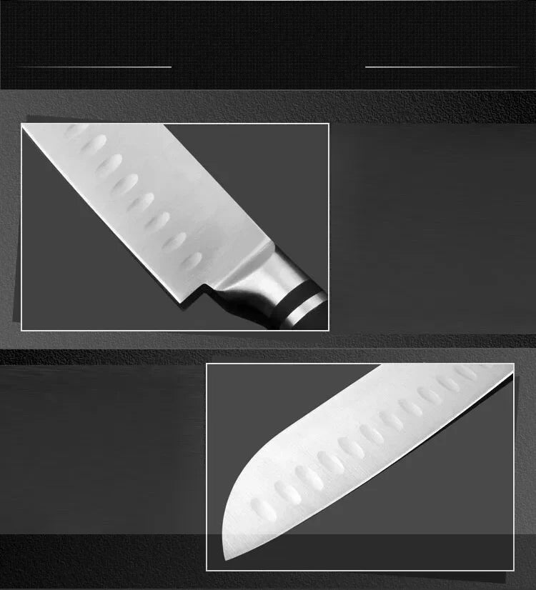 Liang Da New 7 inch Stainless Steel Knife New Design ABS+Stainless Steel Handle