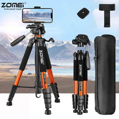 Portable Camera Tripod Aluminum Alloy 6kg load capacity for DSLR Nikon