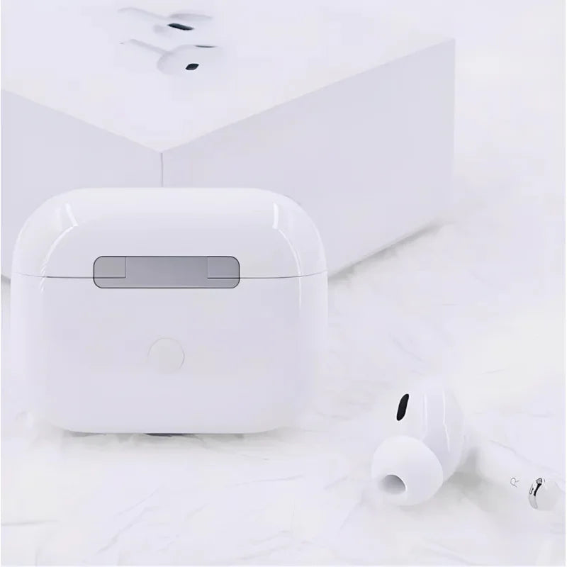 New Wireless Bluetooth Headphones Earphones With Mic Charging Case Clear Sound Long Playtime Compatible With All Smartphone