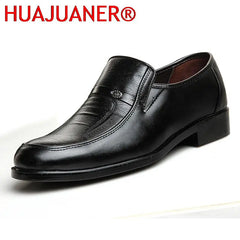 Brand Men Leather Formal Business Shoes Male Office Work Flat Shoes Oxford