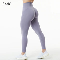 Leggings Women's Clothing High Waist Seamless Leggings Scrunch Butt Gym