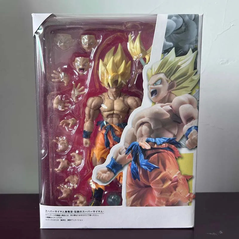Dragon Ball Z Son Goku Figure SHF S.H.Figuarts Goku War Damage Super Saiya Anime Action Figures Model Toys Birthday Gift