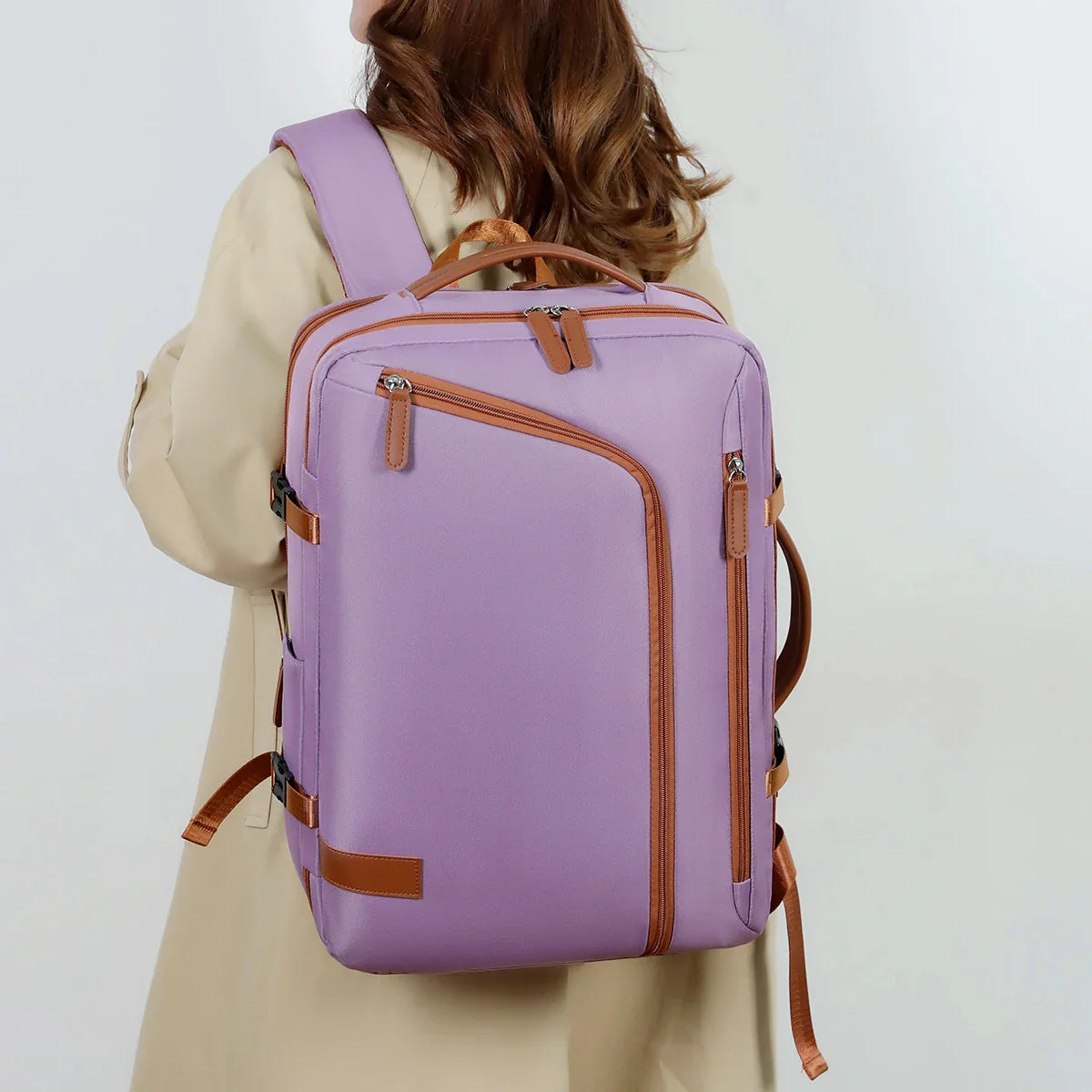 Backpack Unisex New Simple Business Computer Backpack Outdoor Large Capacity Travel Bag Student School Bag Boys