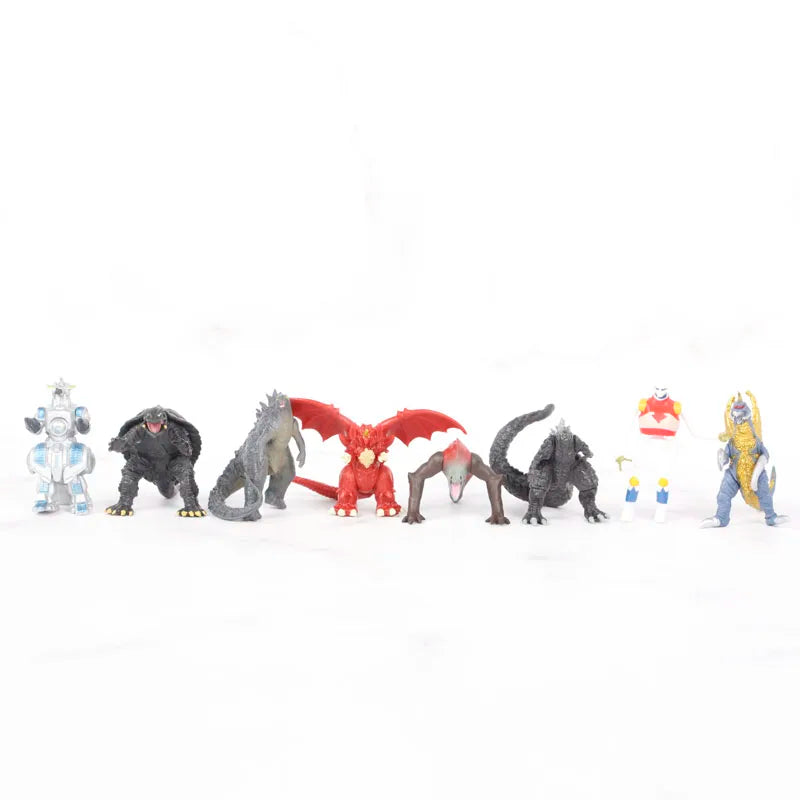 24pcs/set Godzilla vs King Kong  Figure Model Toys 17cm