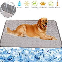 Pets Refreshing Carpet Pet Cooling Ice Pad Cold Silk Moisture-Proof Sofa