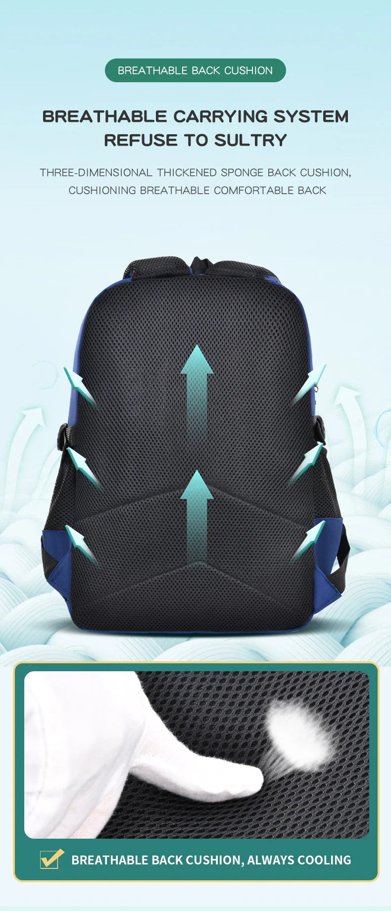 Elementary School Students Schoolbag Boys 1,2,3,4,5,6 Grades 6-12 Years Old Astronaut Shoulder Baglaptop Backpack Waterproof WEA