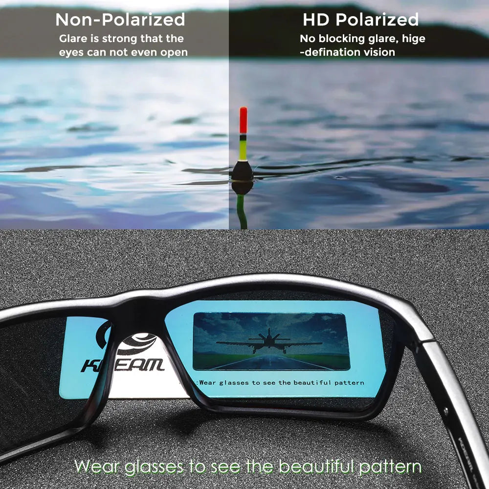 Sunglasses Men Polarized 100% UV Protection Sun Glasses Integral Spring