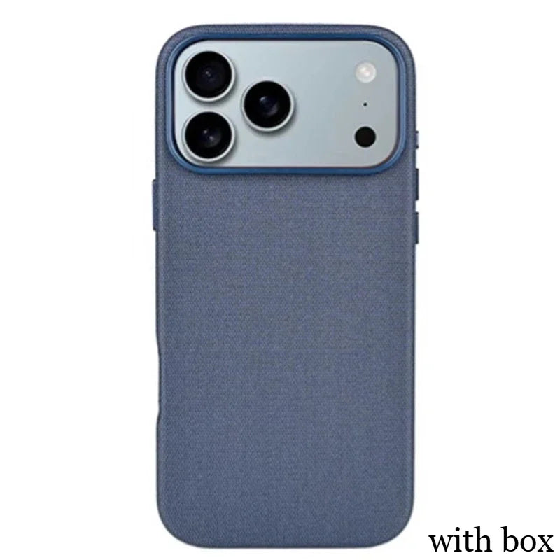 @Original For Apple Magsafe Techwoven Magnetic Case For IPhone 17 Pro Max Wireless Charging With animation Protective Cover Cap