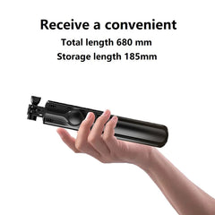 3 in 1 Wireless Foldable Mini Selfie Tripod Monopod With Bluetooth