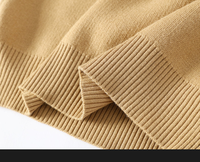 Autumn/Winter Fashion Luxury Men's Classic Casual Stripe Checkered Pullover