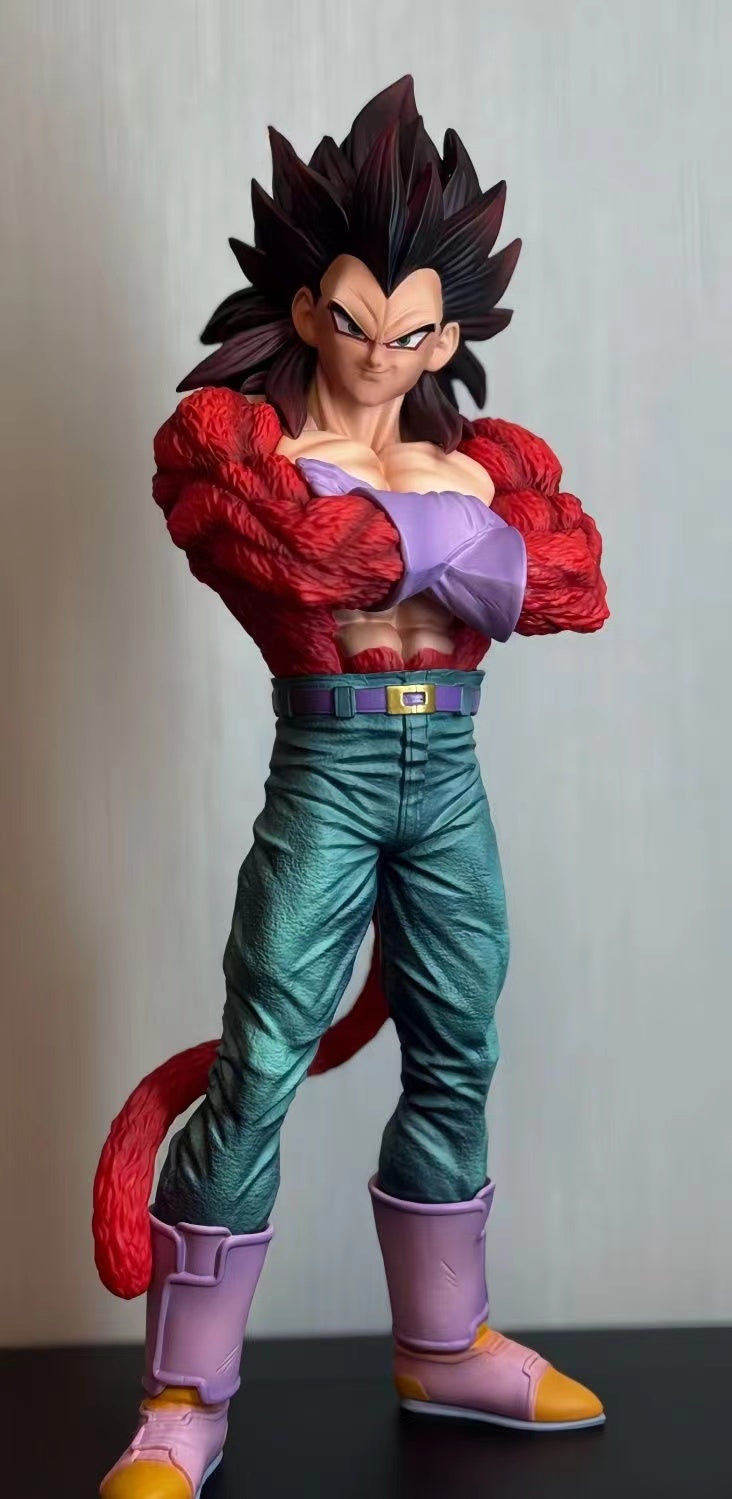 Dragon Ball Super Saiyan 4 Vegeta Figure Ssj4 Vegeta Action Figures Goku Pvc Statue Collection Model Toys Gifts