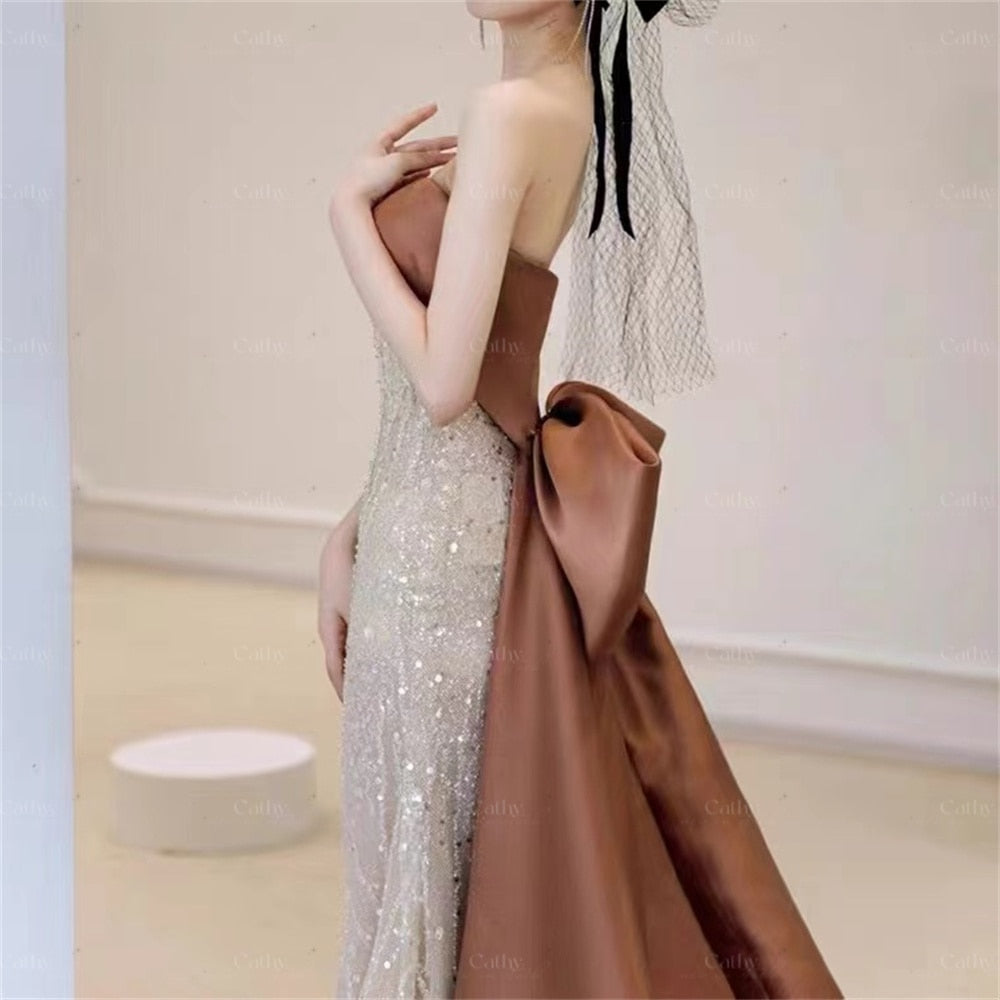 Evening wear Dresses: Woman Plus Size Off the Shoulder Evening Dresses Long