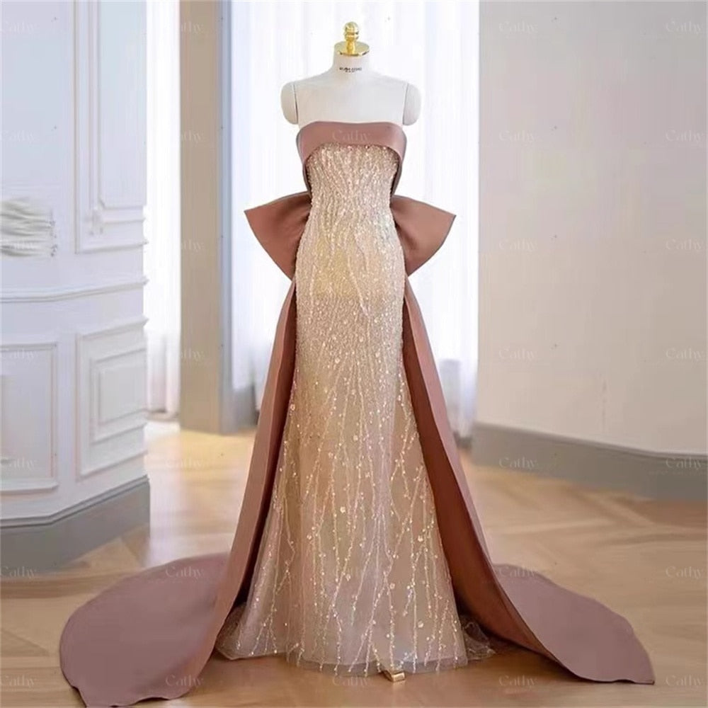 Evening wear Dresses: Woman Plus Size Off the Shoulder Evening Dresses Long