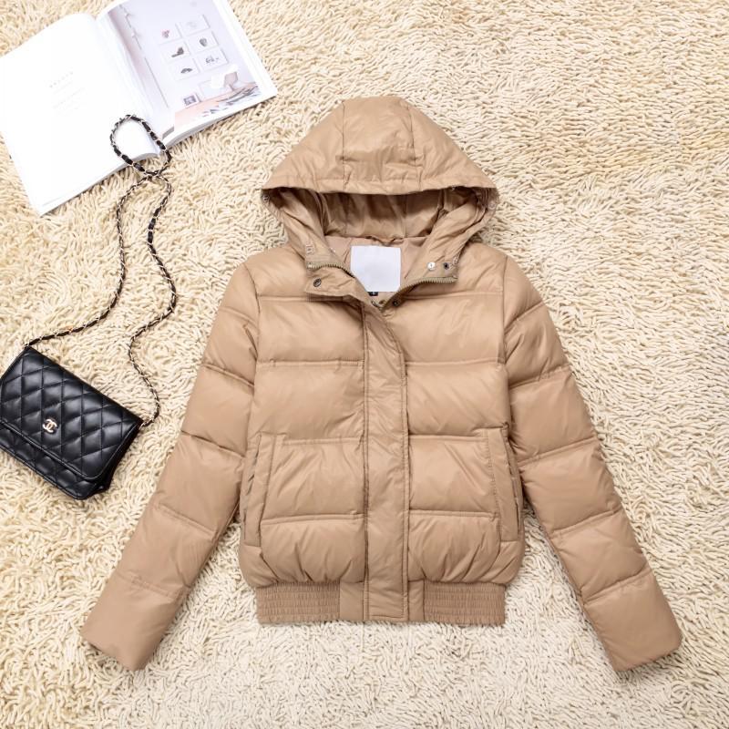 Winter Real Raccoon Fur Feather Jacket Women Hooded Slim White Down