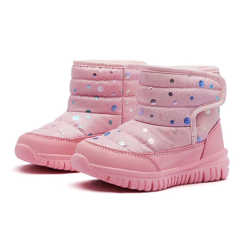 Cotton-Padded Shoes For Children Kids Snow Boots Style Plus