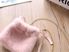 Children baby long mink fur coat girl fur one plus plush heavy coat