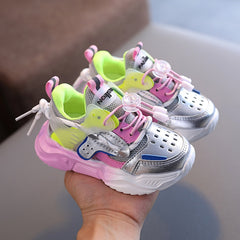 Children Shoes Girls Boys Casual Shoes Fashion Colorblock