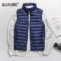 Men's Lightweight Water-Resistant Packable Puffer Vest