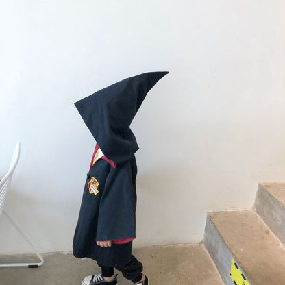 Autumn and Winter Dresses Kids' Children's Wizard Christmas