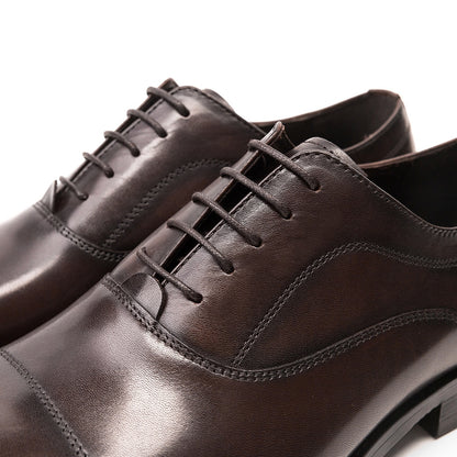 Hanmce high quality luxury oxford shoes 3 color real leather men shoes
