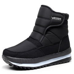 SNOW SHOES  Men Boots Winter with Fur Warm Snow Boots Men Winter