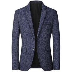 Blazers Men Brand Jacket Fashion Slim Casual Coats Handsome Masculino