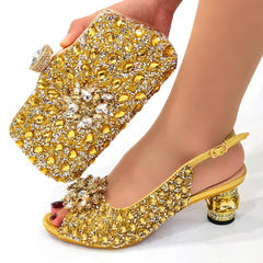 Nigerian women shoes and bags Party shoes with bags African fashion shoes and bags Wedding shoes and bags
