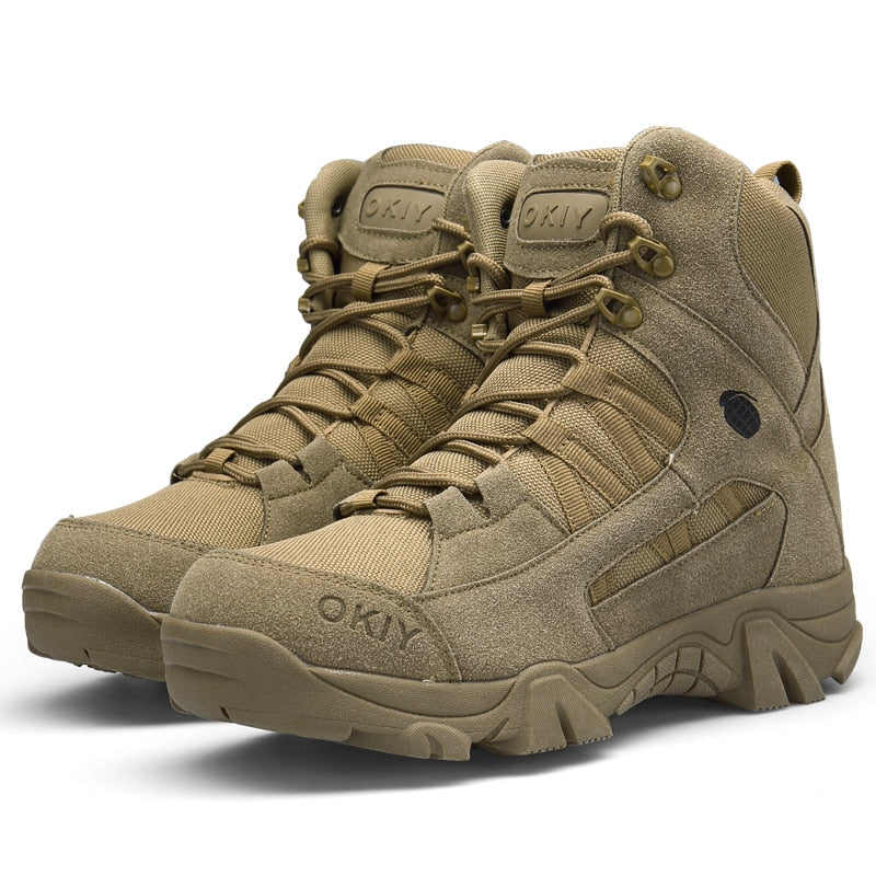 Men Military Boot Combat Mens Ankle Boot Tactical Big Size Army