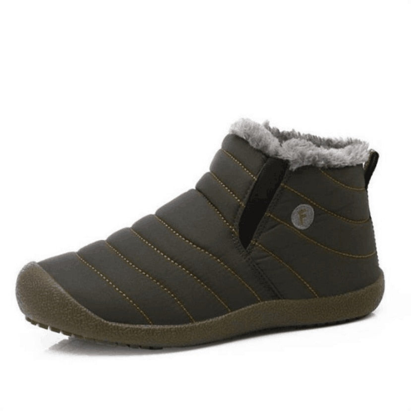 Men Winter Boots Women Warm Shoes Waterproof Non-slip