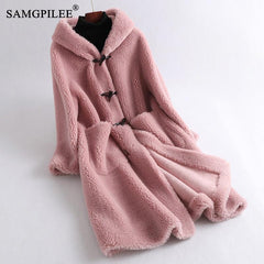 Women Winter Jackets Wool Casual Coats Korean Style Jaqueta Feminina