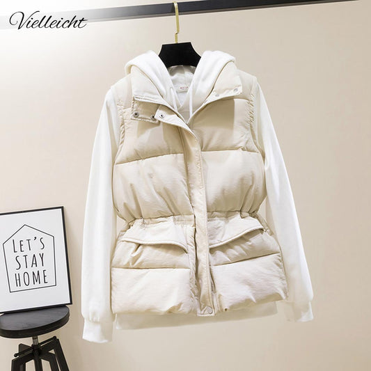 Autumn Vest Chalecos Para Mujer Winter Vest Women Short Vest