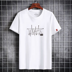 Mens T Shirts Casual Short Sleeve Summer Top Tees Fashion Clothes