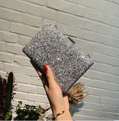 Luxury Diamond Fashion Women Party Clutch Bag Evening Bag Female