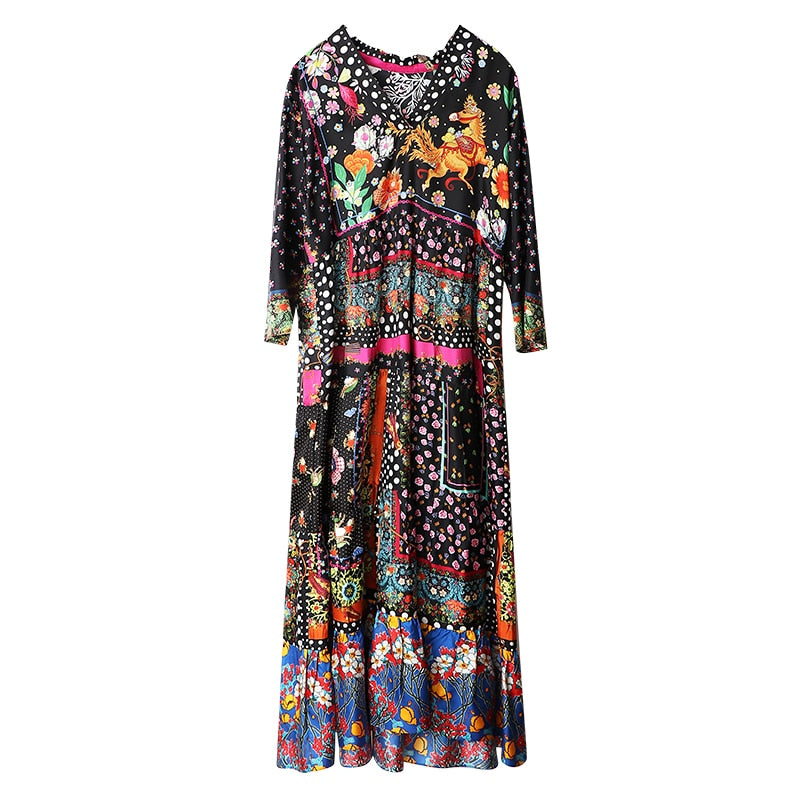 ZUOMAN 2021 summer new soft purple stylilsh embroidery large size loose dress for women vintage beach dresses with under strap