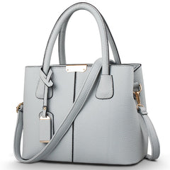 Fashion Women Leather Ladies Handbag Crossbody Shoulder Bag White