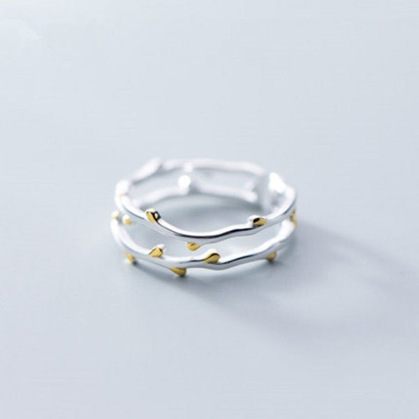 Korean Style Daisy Flower Elegant Opening Rings Women Adjustable Wedding