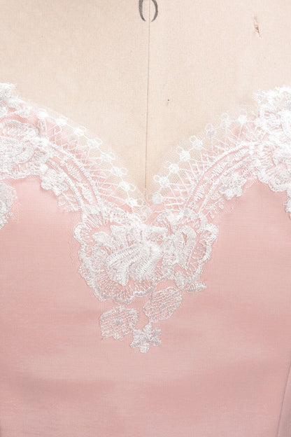 Homecoming Dresses: High-low Satin Lace Wedding Evening Dress Backless