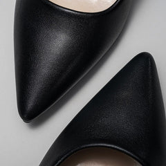 High Heels Women Pumps Shoes Classics Fashion Designer Black Leather